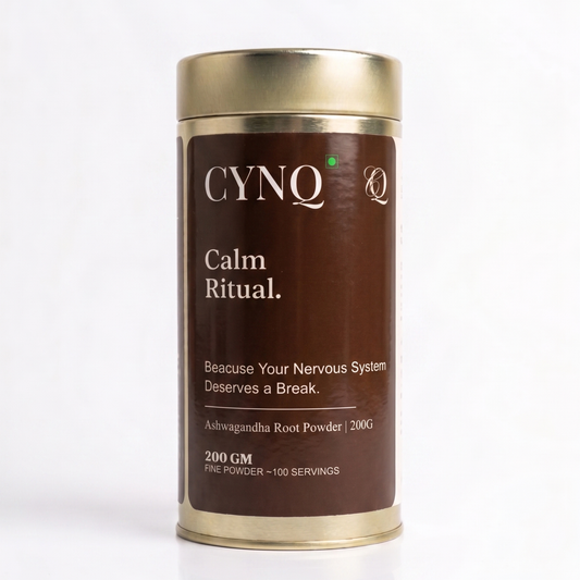 CYNQ Calm Ritual — Ashwagandha root powder, 200g